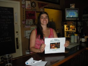 Natasha - A Great Bartender from the Gladstone Stree Tavern