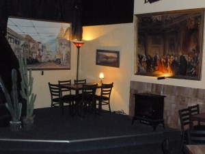 A comfortable "rumpus room" environment...