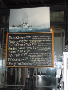 A limited menu but good food at a reasonable price.