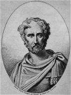 Pliny the Elder - great Roman intellect.  (He probably drank wine but at least had a beer named after him.