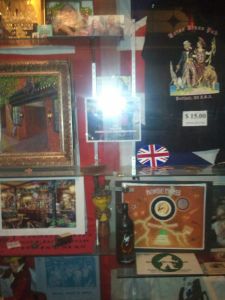 Memorabilia enhances the Ambiance