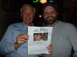 The General and Aaron with Thebeerchaser Logo