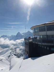 Piz Gloria which houses the James Bond Bar