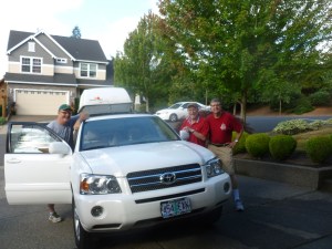 Psyched to start our 1,300 mile journey