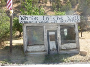 One of the sights along the highway in God's Country