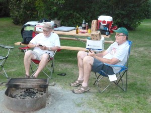 Away from the daily grind - wait a minute - are those I-Phones??!