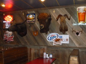 Great interior design enhances the atmosphere at the Central Pastime