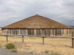 The Round Barn south of Burns