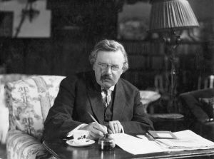 Brilliant, prolific and humorous theologian, philosopher and author, Lord Chesterton