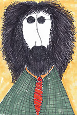 Brian Doyle self portrait - Humor - What humor??