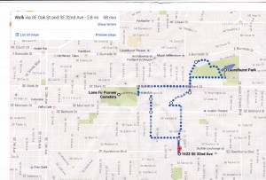 Perhaps this should be labeled "The Beer Walk"....