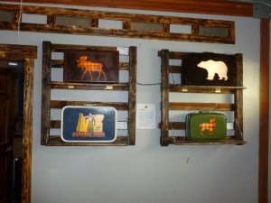 Interesting "suit case" art from _______