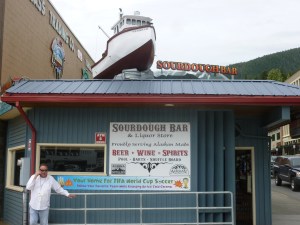 The Sourdough Bar - one of eight in Ketchikan.