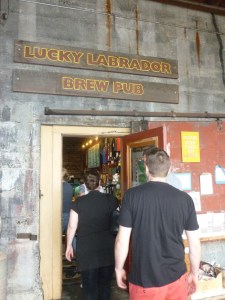 The Lucky Lab - first stop....