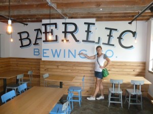 Kenzie Larson adding new meaning to the term, "of barley."