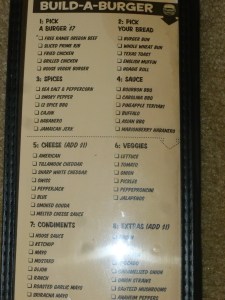 Build-a-Burger - A construction project....