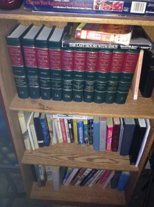 This set is in the back room after you pass the bar........