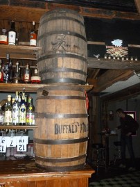 Named for Whiskey Barrels not the shot gun...