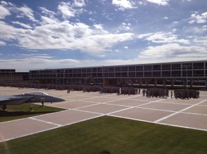 The Cadet Wing assembles