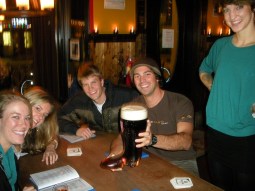 Prost - good bier and a superior setting...