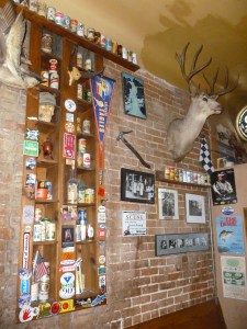 Authentic dive-bar character...