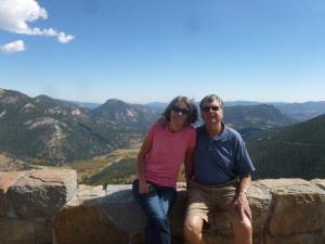 Thebeerchaser and spouse, Janet, road-tripping in Colorado
