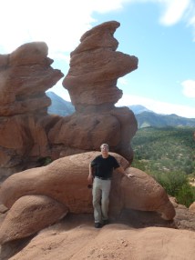 Thebeerchaser rests during our hike