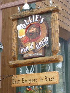 Ollies - the best burger in Breck?