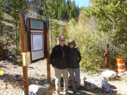 A short hike on the Iowa Hill trail in Breckenridge