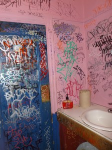 Bathroom No. 2 - also no paradise!