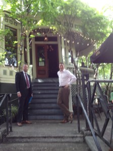 Mike Jones and Dan Eller - also fans of the Pope (even if they are Protestant)