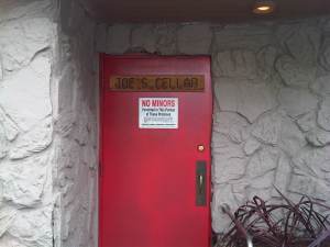 Step up to Joe's Cellar - now reopened