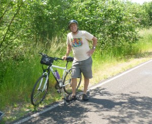 Beerchaser, David Dickson on the Springwater Trail