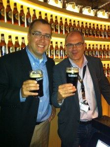 Holloway with Guinness Master Brewer, Fergal Murray