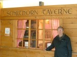 The tavern at the summit of ___ foot Mt. Schilthorn in Switzerland