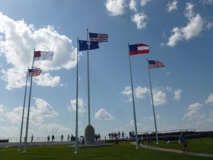 Notice - no Confederate flag flying in this group...