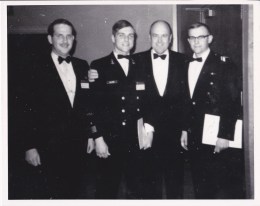 Don (2nd from left) his senior year with then Secretary of Defense Melvin Laird in Wash. DC