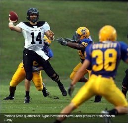 PSU Quarterback Howland before the injuries