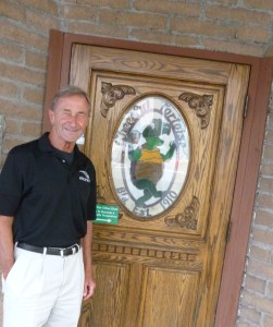 Denny Ferguson at the historic Cheerful Tortoise downtown