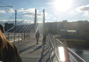 Great views from Tilikum Crossing