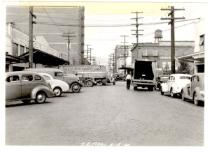 Historic industrial surroundings