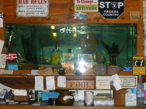 The legendary "Death Tank" at the Tide Pool Inn in Depoe Bay