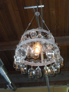 Nifty chandelier...