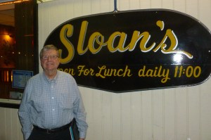 Thebeerchaser outside Sloan's