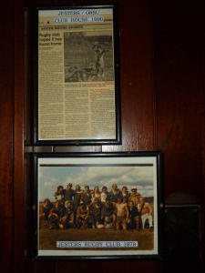 In the Rugger's alcove at Jake's