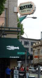 Scene of social upheaval