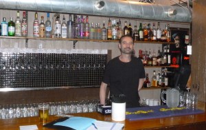 Dave, the friendly downstairs bartender.