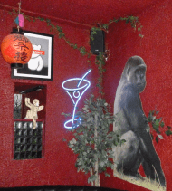 Creative work at the Low Brow Lounge