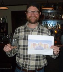 Wallenger with the traditional Beerchaser logo