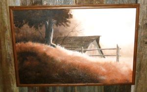 Second-floor artwork